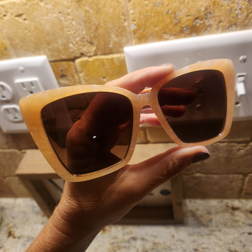 Stylish Tan Sunglasses.